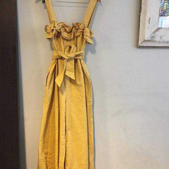 Square Neckline Jumpsuit - Picture 2 of 8